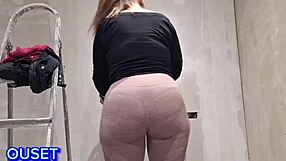 whoa my curvy employee got caught by boss at work and hooked up raw
