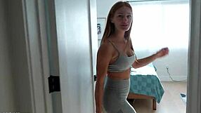 Redhead Jessi Rae Betrays Husband with Muscular Stud's Monster Cock in Every Position Pov