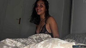 he fucks his brother's wife hard and cums deep in her pussy 😈💦 homemade pov creampie
