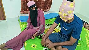 step-sis hijabi college friend fucked hard in my room