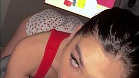 Petite Delilah Dagger Rides Best Friend's Boyfriend Cock Hard!