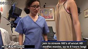 i'm nurse alexandria riley's guinea pig hitachi orgasms forced on me