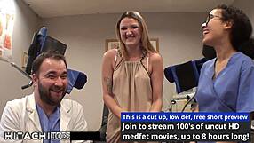 i'm nurse alexandria riley's guinea pig hitachi orgasms forced on me