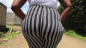 imagine big booty ebony milf riding monster cock doggystyle till creampie