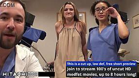 i'm nurse alexandria riley's guinea pig hitachi orgasms forced on me