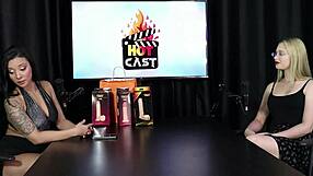 Naughty Interview Full of Slutty Action with Vivian Loola on Porn Cast Brazil Part 6 in Sheer Red!
