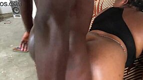 She bursts the condom grinding her massive phat ass in full steamy video