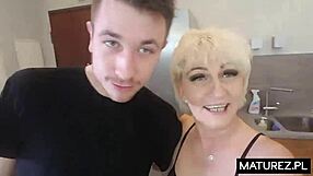 Polskie Mamuśki Private Home Fun Mature Woman Young Guy