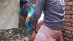 desi wife spreads for neighbor boys' outdoor anal creampie gangbang