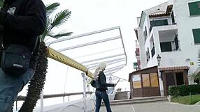 imagine picking up blonde tourist cindy sun for outdoor monster cock ass pounding