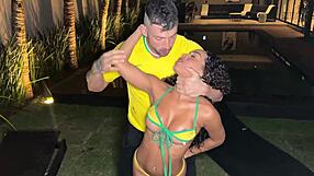 Amazing Interracial Pounding Perfect Ass Brazilian Teen Joice Crazy