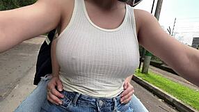 Stepmom Picks Up Student After University In Car Part 2