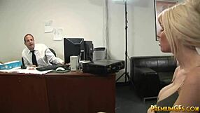 Dominatrix Kenzi Marie Jerks Loser Cock Handjob Cumshot