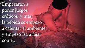 Isa Latina Wife Flashes Natural Tits for Single Swinger Husband Cuckold