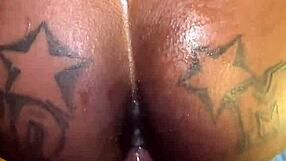 wanna see this messy anal with big black cock bending her over doggystyle?
