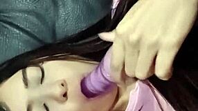 mom's friend let me film her sucking cock like a pro in lingerie