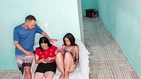 best friend crosses line fucking wife bareback in home betrayal orgy