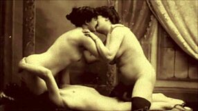 Vintage 19th century retro hairy allure.