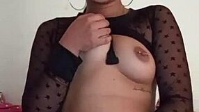 Young minina masturbates ass every morning!