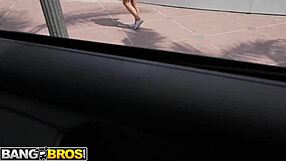 bangbros dirtydanii 69s johnnys huge cock then rides it hard in bang bus doggystyle cowgirl cumshots