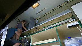 I asked my hostess for a cigarette but her sexy miniskirt look made me touch her smooth spot just a bit