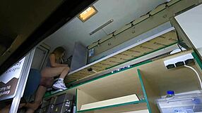 I asked my hostess for a cigarette but her sexy miniskirt look made me touch her smooth spot just a bit