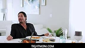 strict stepdad punishes stepdaughter with hard taboo fuck