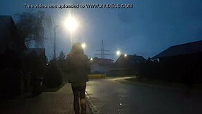 Outdoor Tranny Body BDSM Exposed Publicly!