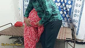 Desi Stepmom Craves Boyfriend's Hard Fuck