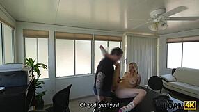 Babe Endures Office Casting Fuck For Loan