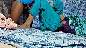 Indian bhabhi bends over in bathroom for dewar's big cock doggystyle.