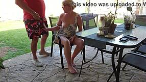 Girl next door blonde neighbors first date outdoor skirt doggystyle fingering mutual masturbation squirt