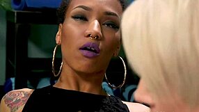 i dominated blonde doctor who anal fucks bound ebony patient in hospital bdsm choking bondage