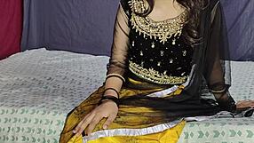 malkin rides driver cock cowgirl style deep in indian ranch hardcore cum