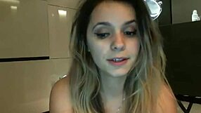 dea flashes her horny teen body squirts wild with dildo in steamy berlin shower