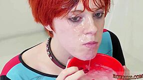 russian teen agent cummie screams in pain and ecstasy from bdsm anal hook bondage domination