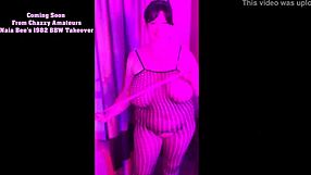 Naia Bees' Massive BBW Tits Dominate 1982 Retro Blue Film Dance