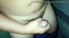 handsome guy strokes cock dreaming of creampie with fantasy amateur girl