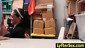 Shoplifters Caught Bent Over Fucked Cowgirl Doggystyle By Police In Office Lyftersex Threesome?