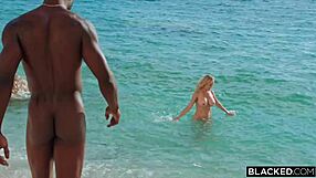 Blacked Ultimate MILF Brandi Love Devours BBC in Outdoor Creampie Doggystyle on Vacation