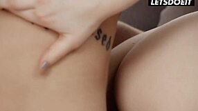Whoa nikki hill moans loud as her lover bangs her tight pussy doggystyle then cums on that perfect ass! 🔥🍑💦