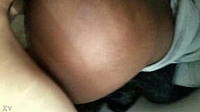 Huge Ebony Ass Bent Over And Pounded Hard Doggystyle By Black Cock