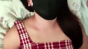Cheating Asian Wife Texts Husband While Friend Pounds Her Tight Pussy Homemade