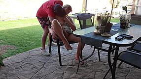 Girl next door blonde neighbors first date outdoor skirt doggystyle fingering mutual masturbation squirt