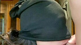 girlfriend sucks cock swallows every drop of hot cum in dorm