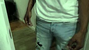 my cuck hubby surprises me on birthday with big black cock pounding while he watches interracial hotwife