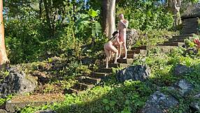 Costa Rica Outdoor Blowjob Cumshot Compilation Makes Me Cum Hard