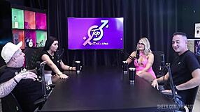 Monica Lima And Hot Blonde Go Wild Live In Bisexual Putaria