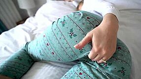 step bro fills step sister's tight pussy with cum
