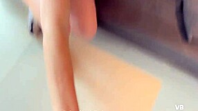 Friend's mom catches me spying, wants milf sex and mouth cum!